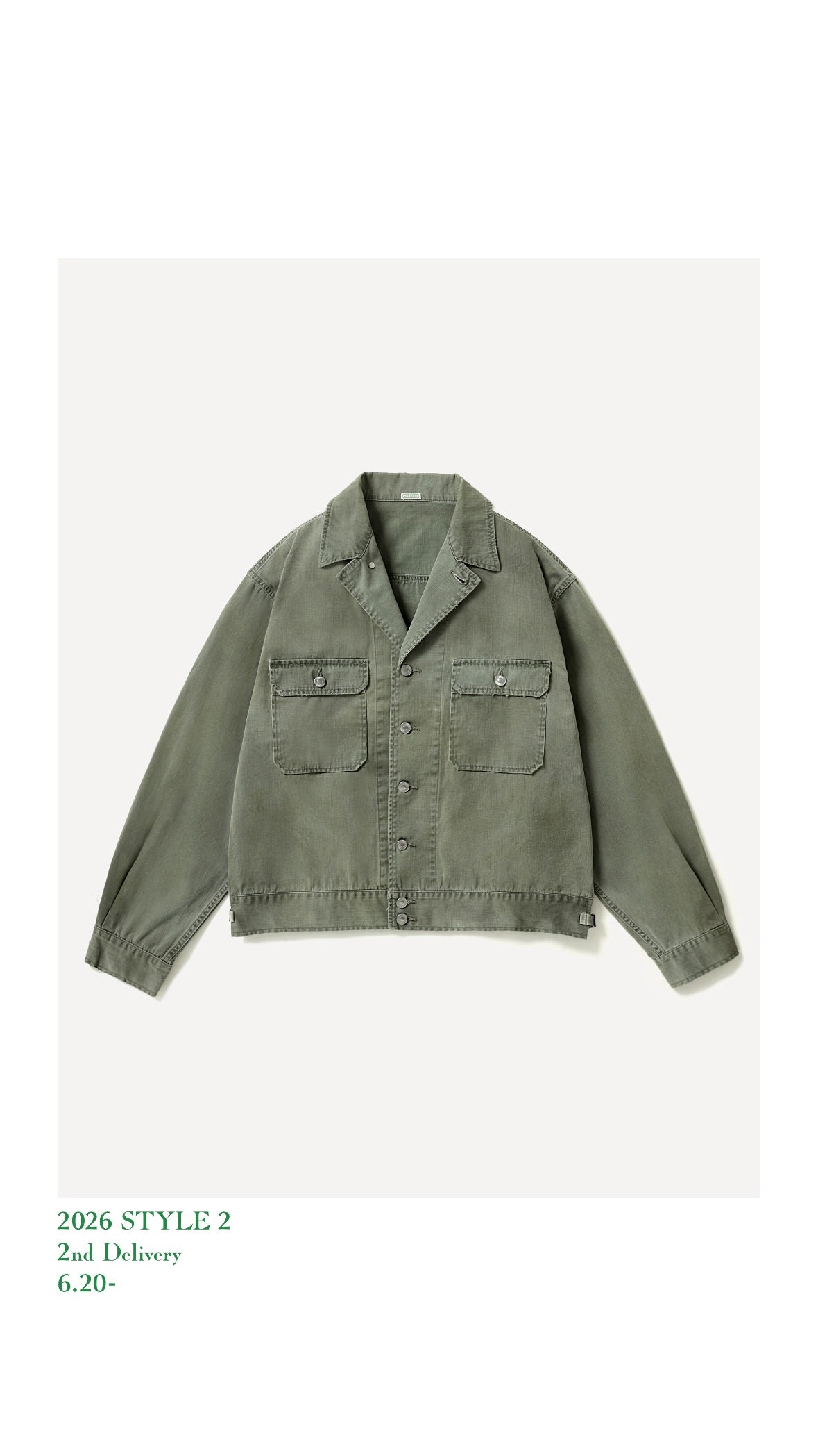 A.PRESSE 26AW Vintage US Army M-42 Field Jacket